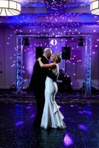 bride and groom's first dance